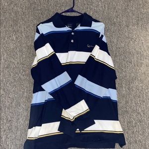 Long sleeve polo shirt